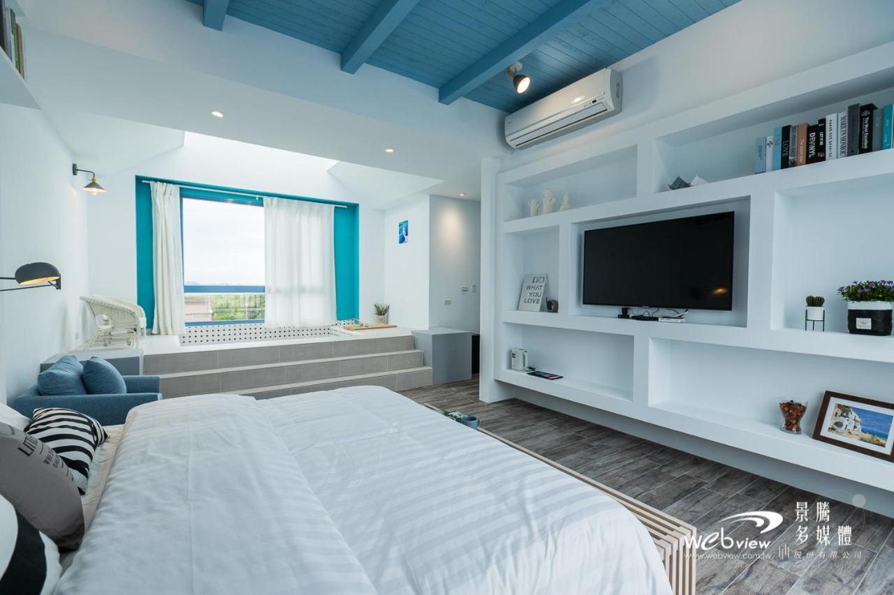 Ferienwohnung Blue White Wujie Exterior foto