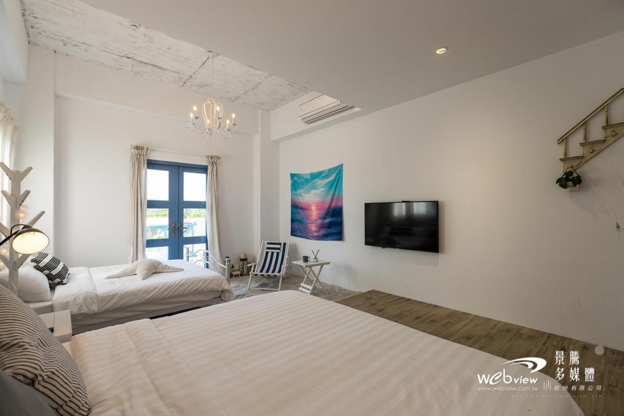 Ferienwohnung Blue White Wujie Exterior foto
