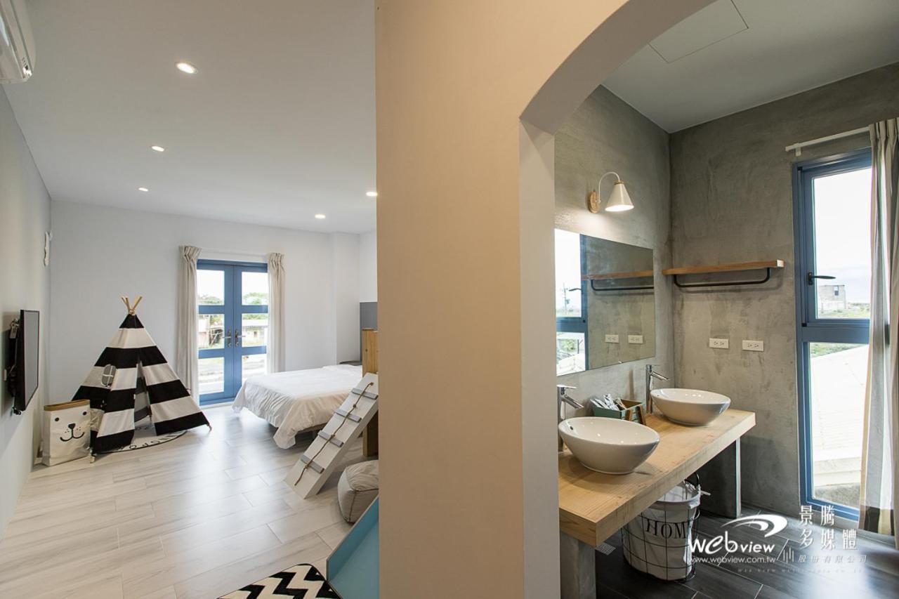 Ferienwohnung Blue White Wujie Exterior foto
