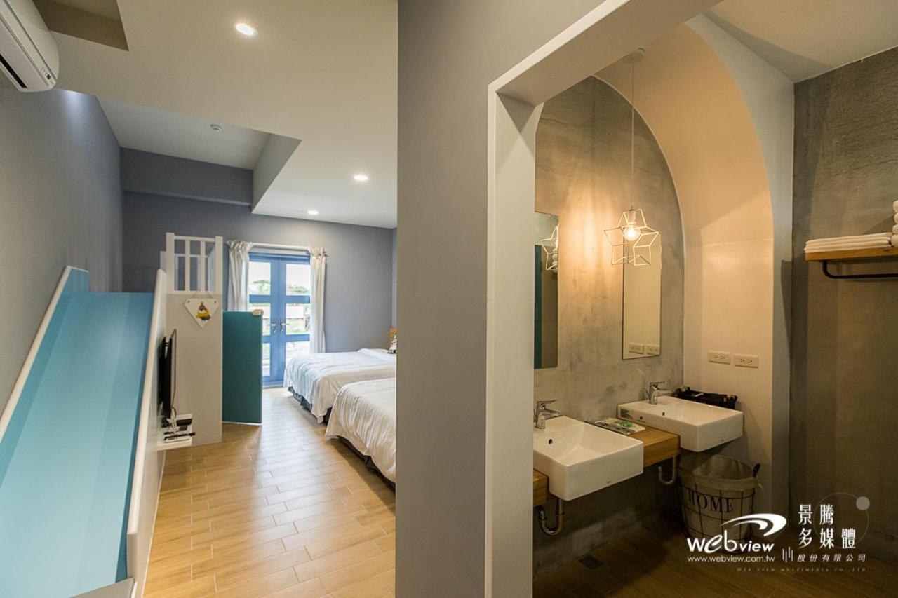 Ferienwohnung Blue White Wujie Exterior foto