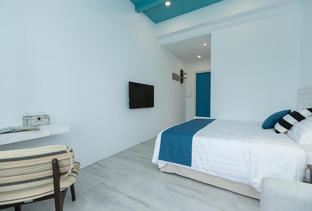 Ferienwohnung Blue White Wujie Exterior foto