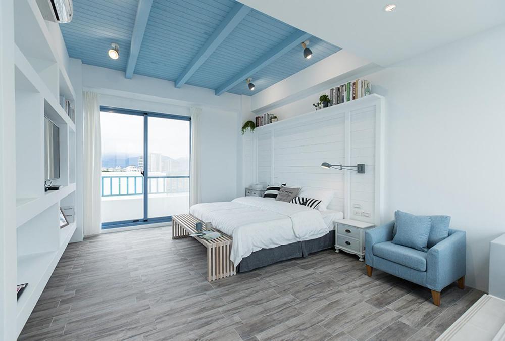 Ferienwohnung Blue White Wujie Exterior foto
