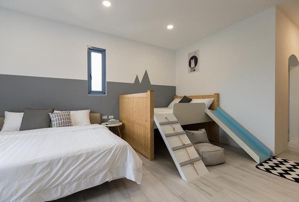 Ferienwohnung Blue White Wujie Exterior foto