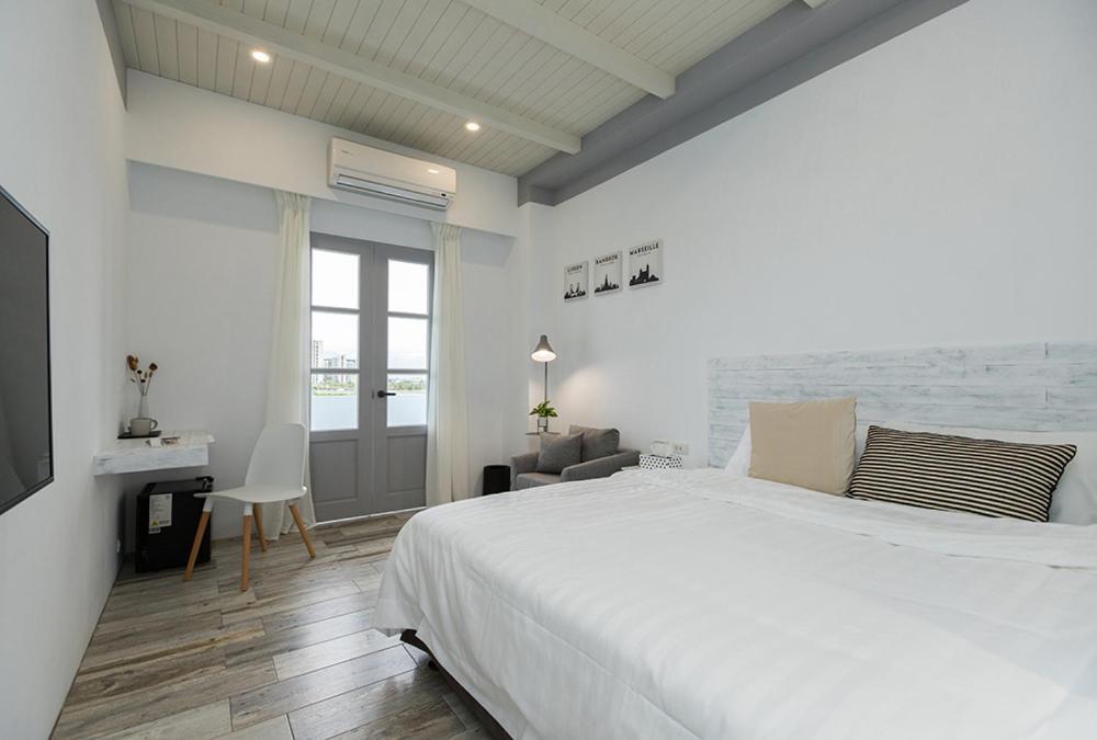 Ferienwohnung Blue White Wujie Exterior foto