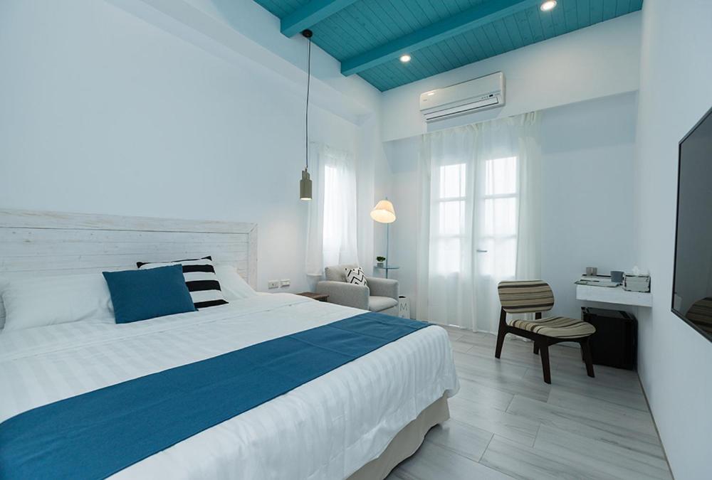 Ferienwohnung Blue White Wujie Exterior foto