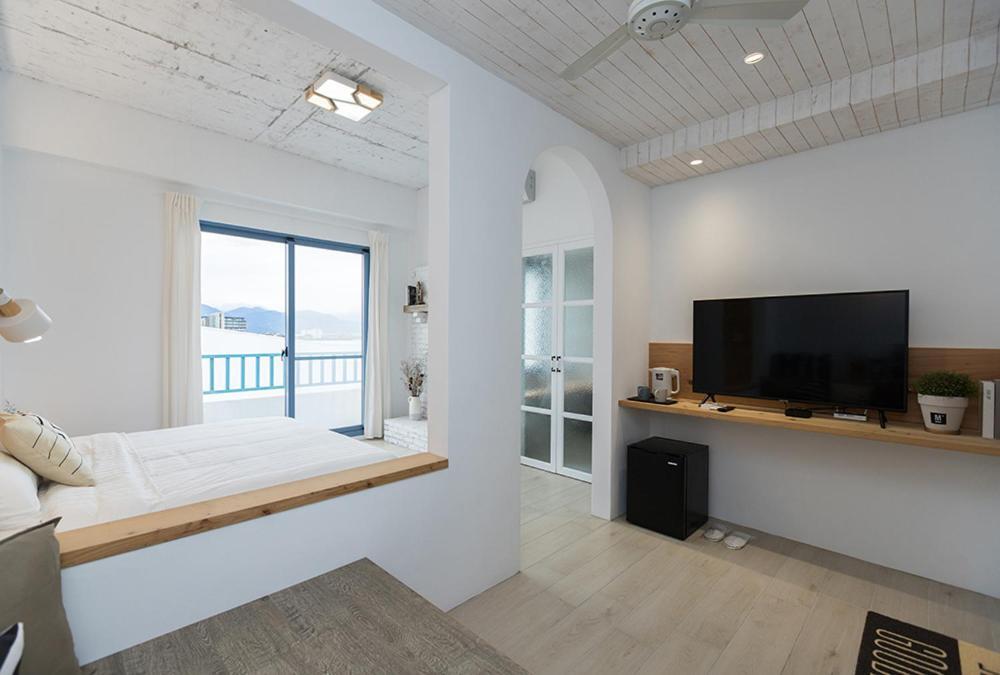 Ferienwohnung Blue White Wujie Exterior foto