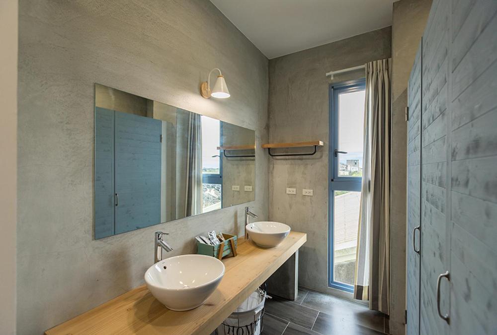 Ferienwohnung Blue White Wujie Exterior foto
