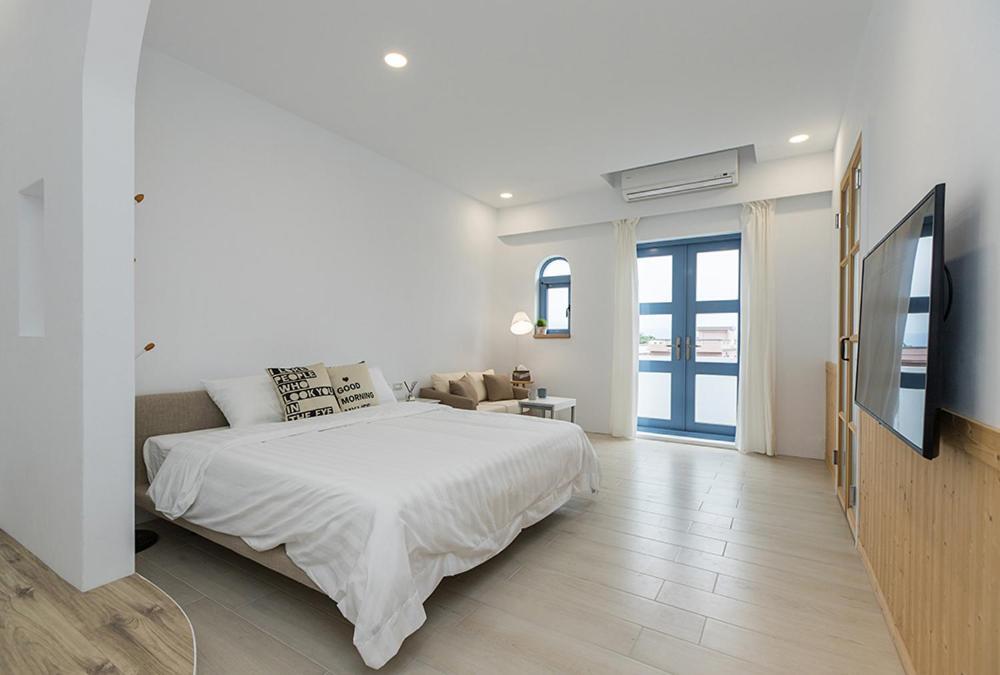 Ferienwohnung Blue White Wujie Exterior foto