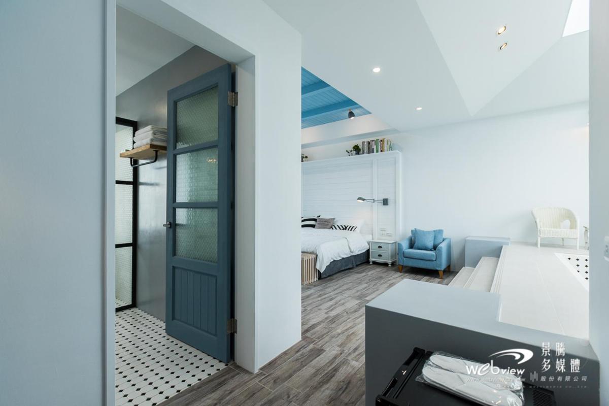 Ferienwohnung Blue White Wujie Exterior foto